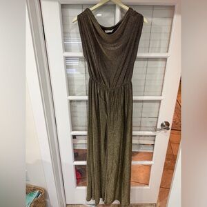 Woman’s Metalic Jumpsuit